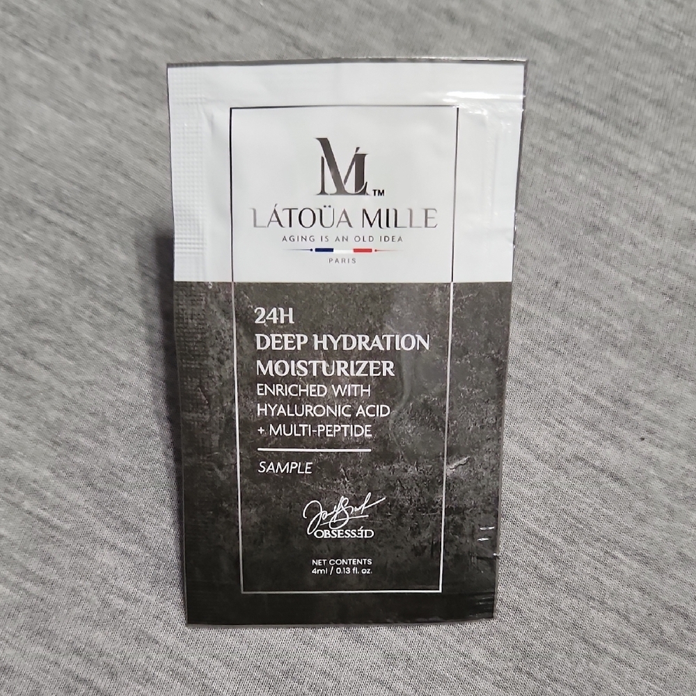 🔴 Látoua Mille Skincare 24H Deep Hydration Facial Moisturizer Cream Travel Size
